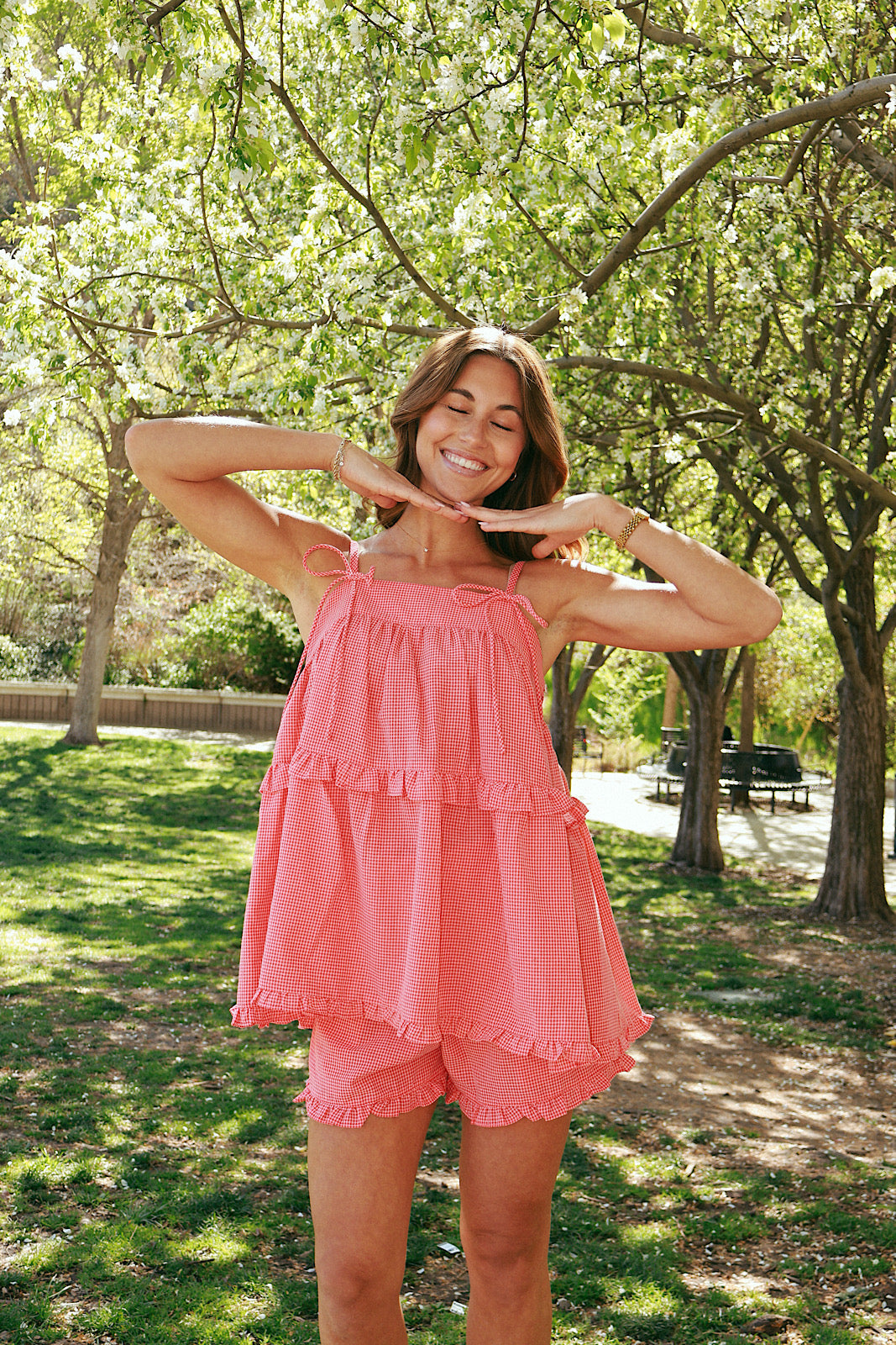 Strawberry Shortcake Gingham Shorts