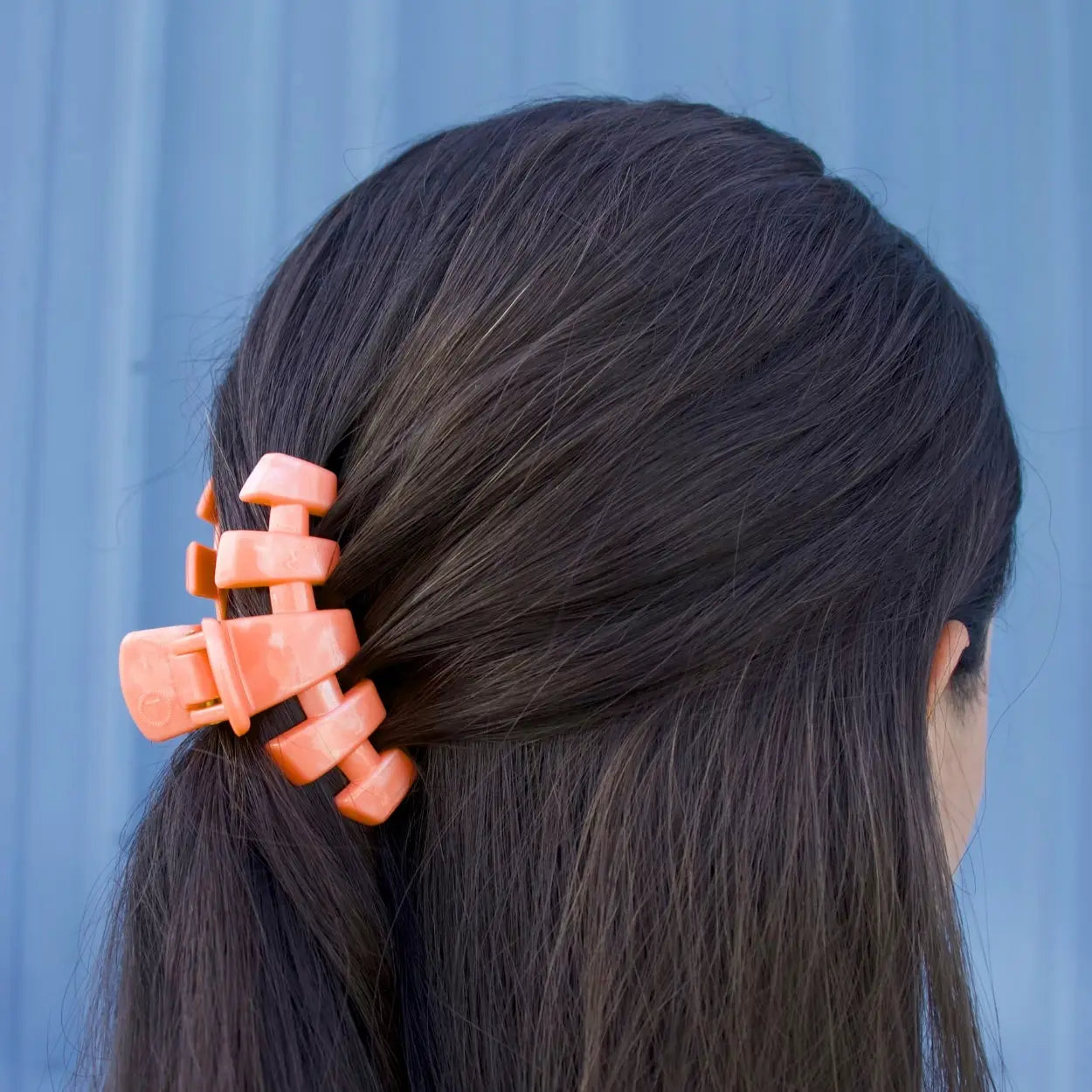 TELETIES Small Classic Claw Hair Clip - Dreamsicle