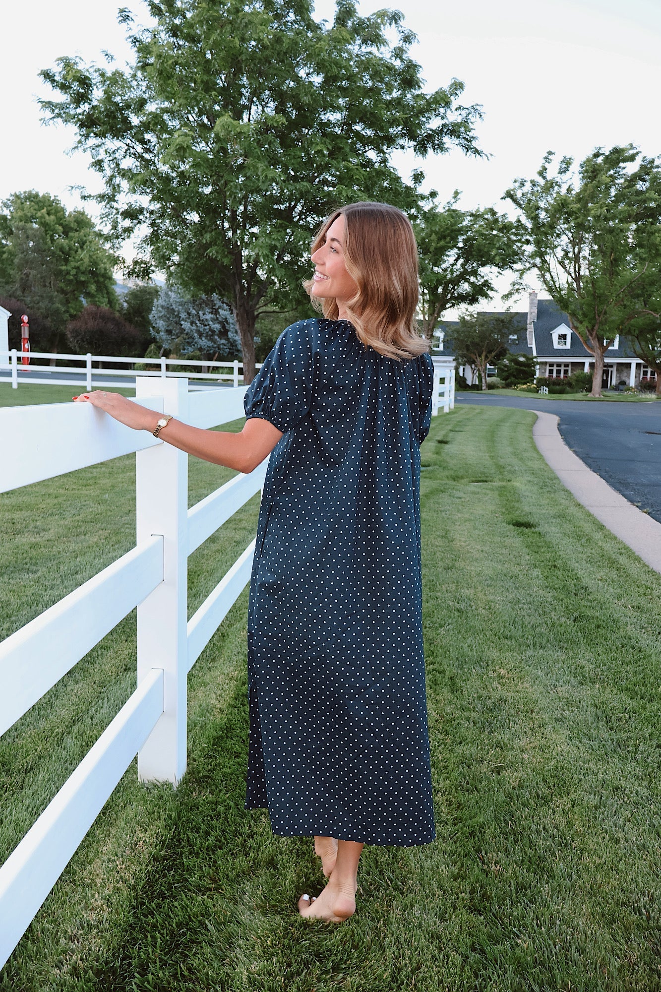 Eleanor Dot Dress