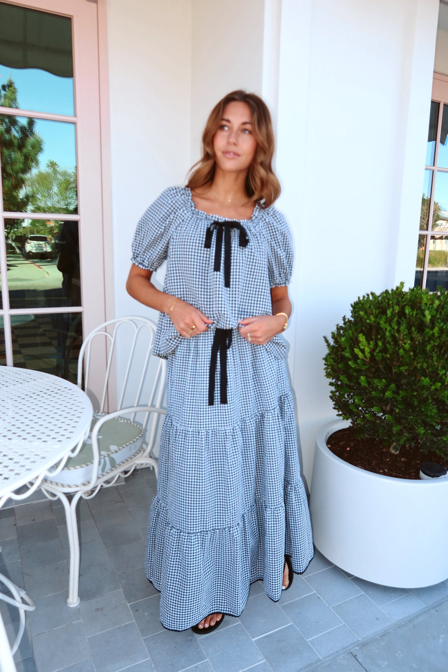 Emmaline Gingham Skirt