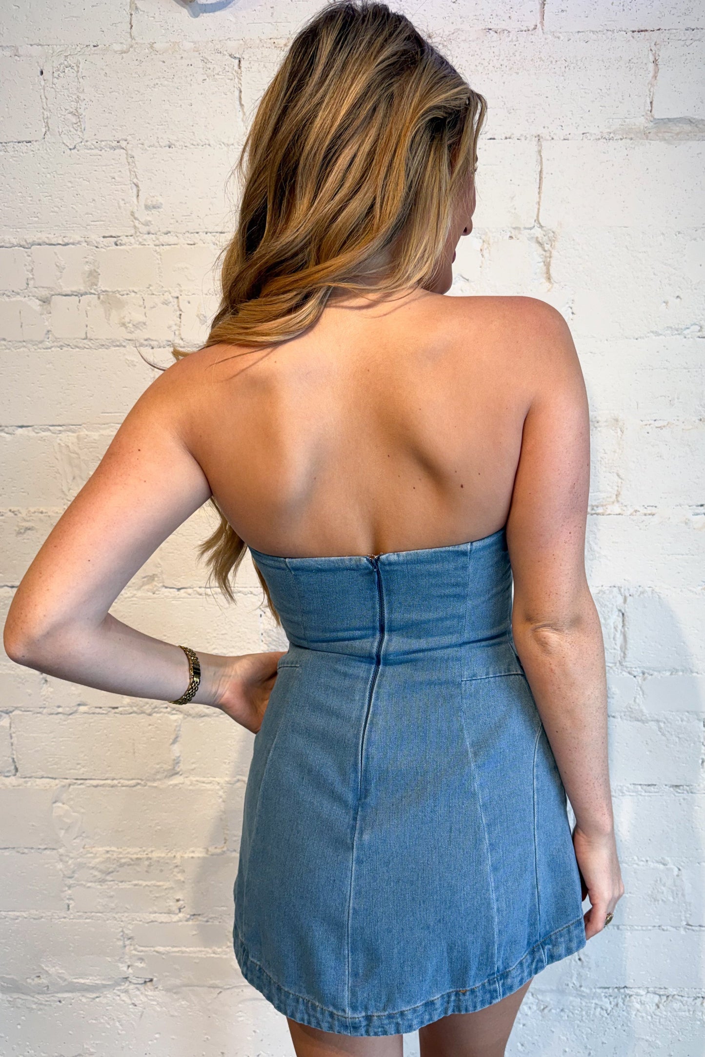 Denim Belle Mini Dress