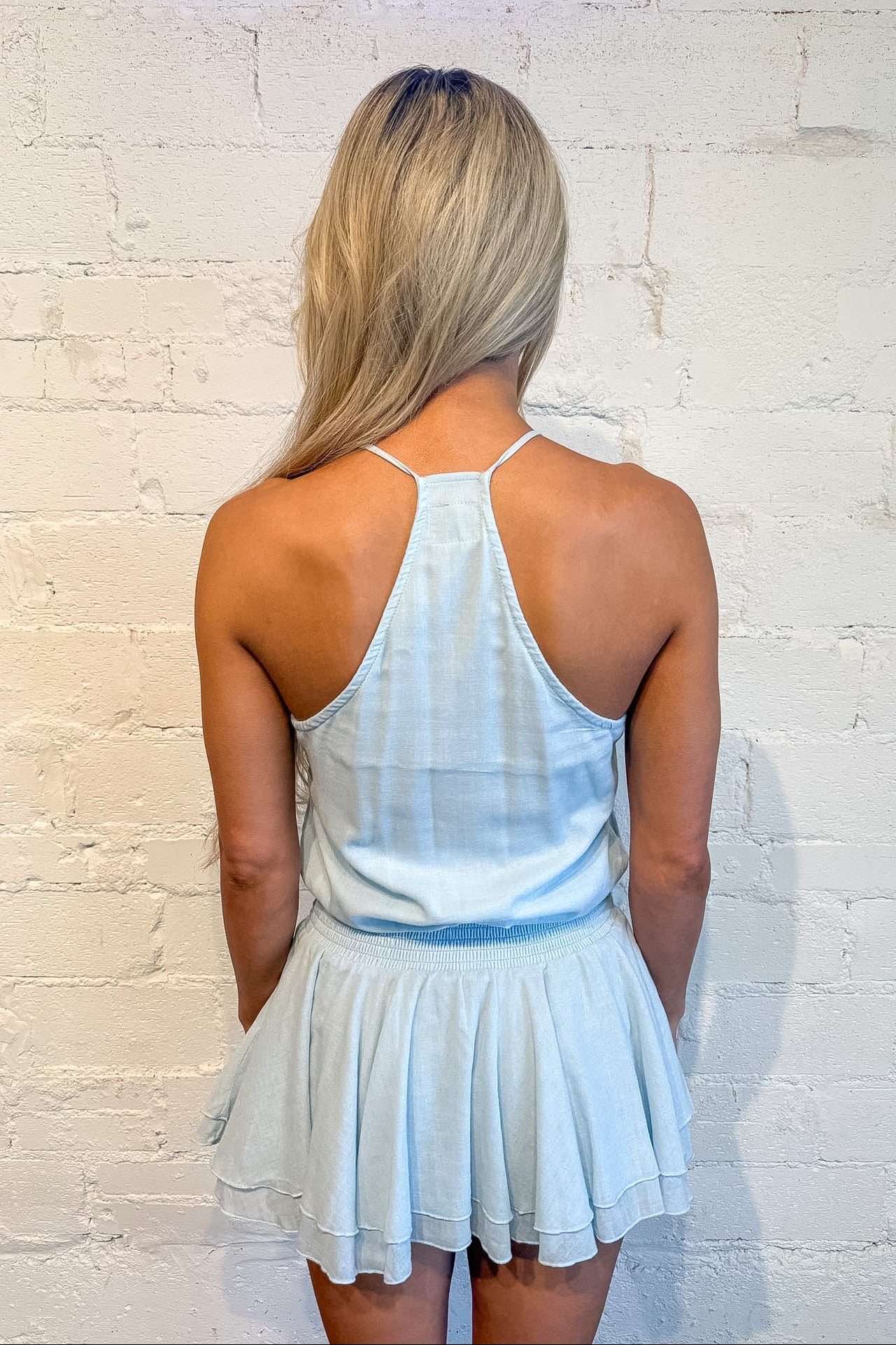 Eve Ruffle Mini Dress