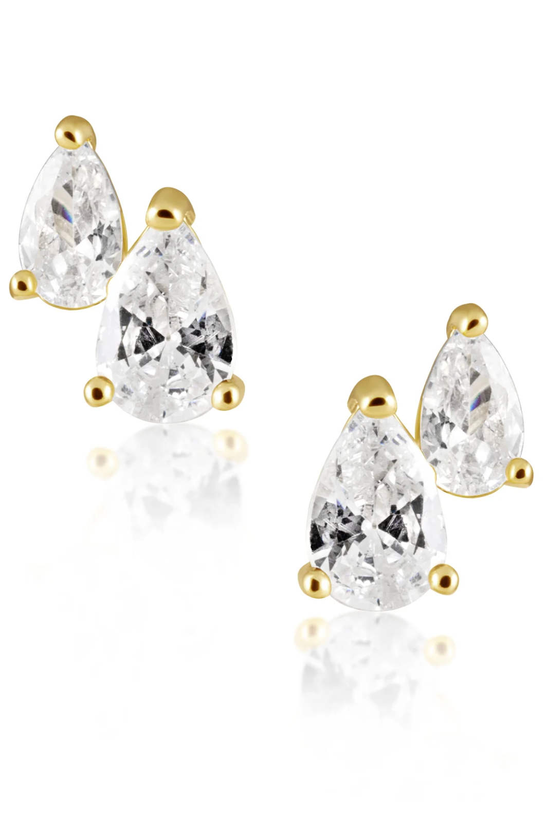 Harmony Mini Pear Studs