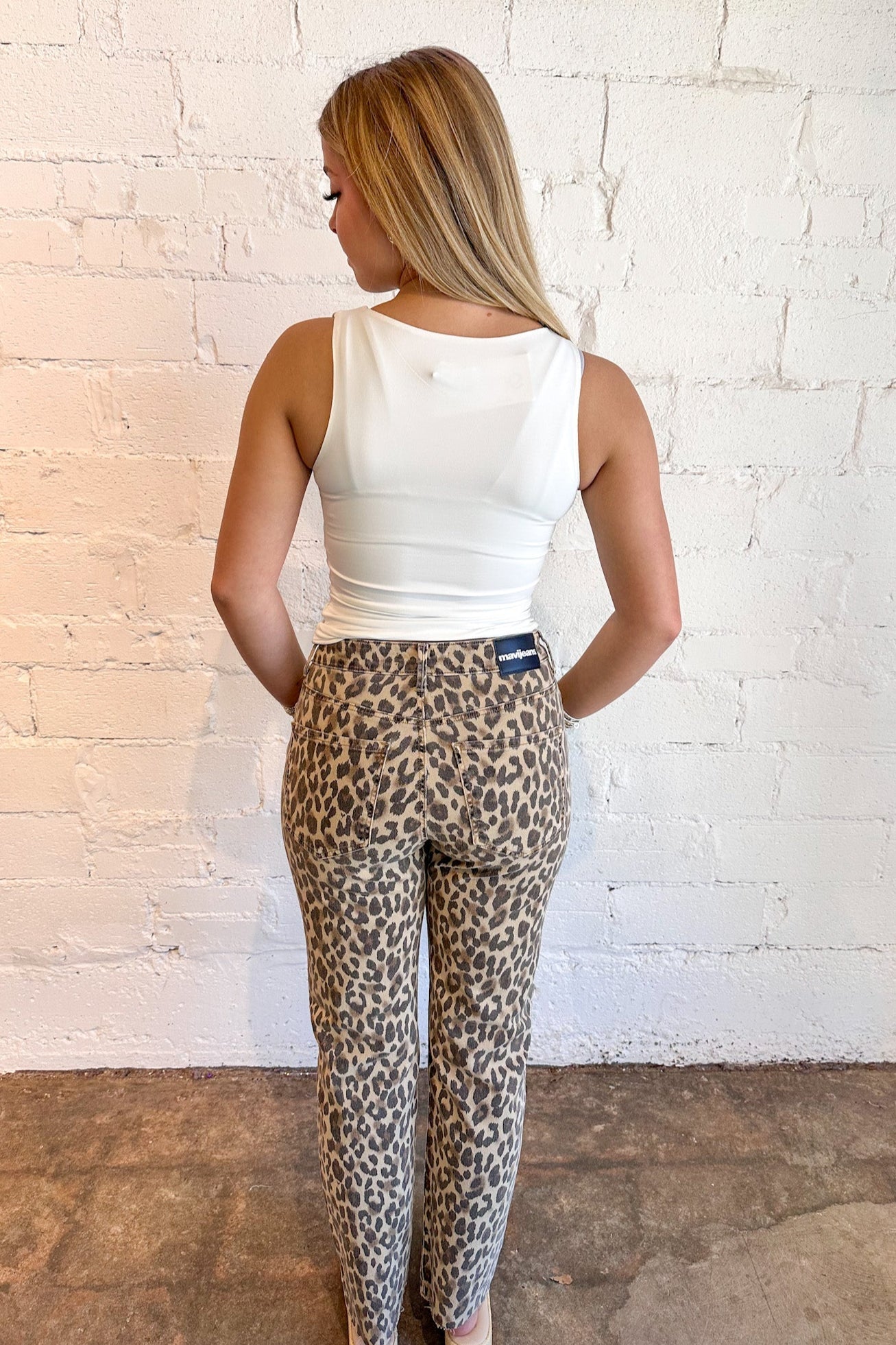 Mavi New York Leopard Denim