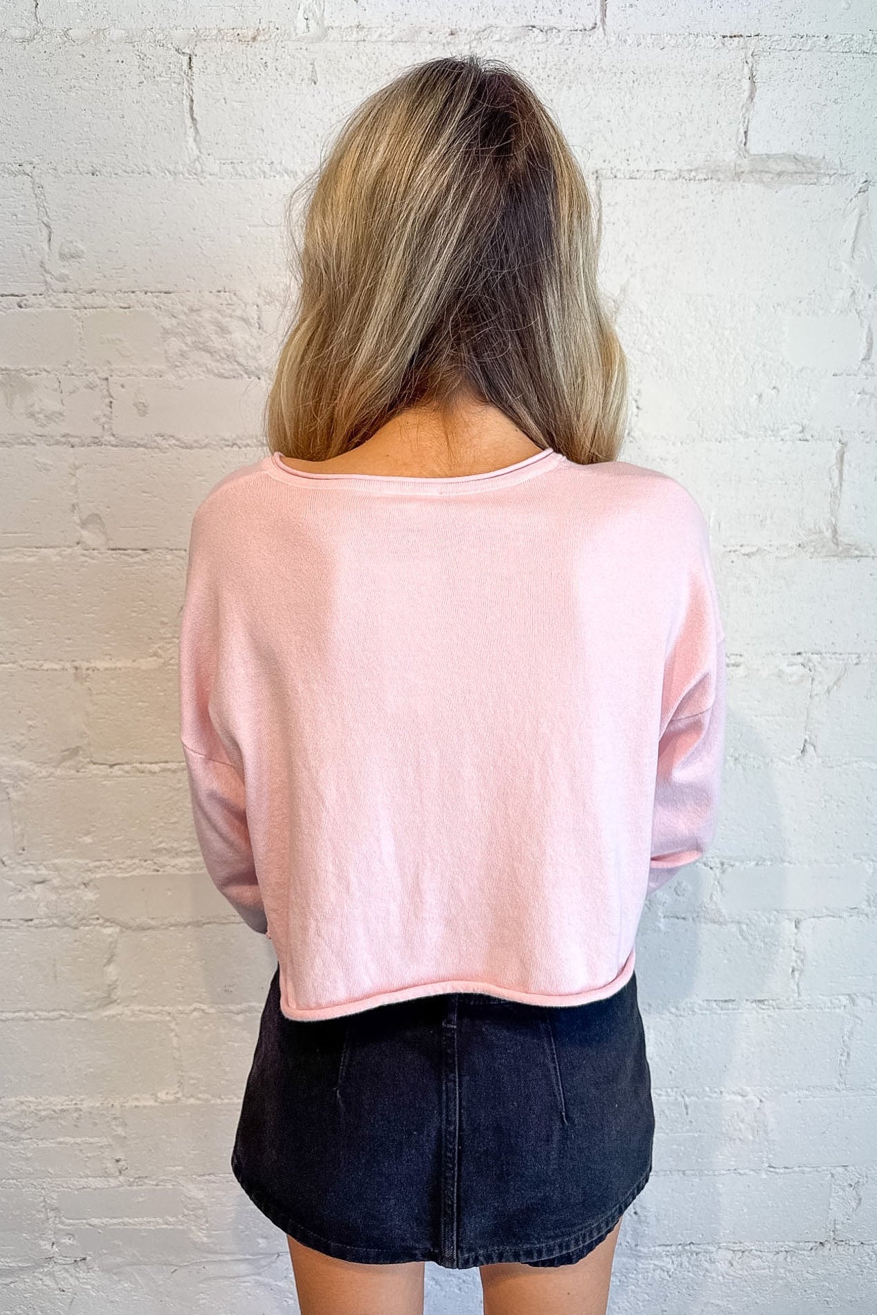 Katie Cropped Sweater