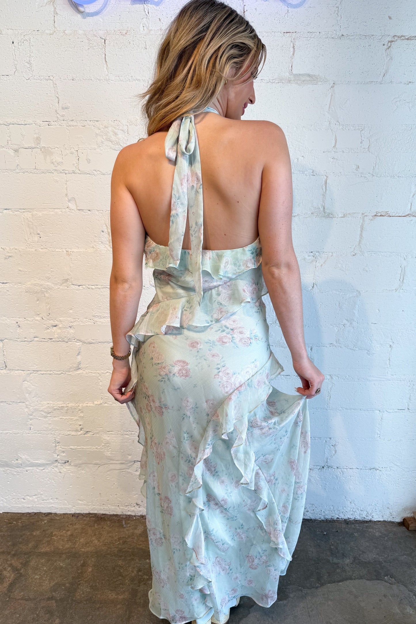 Sage Meadow Maxi Dress