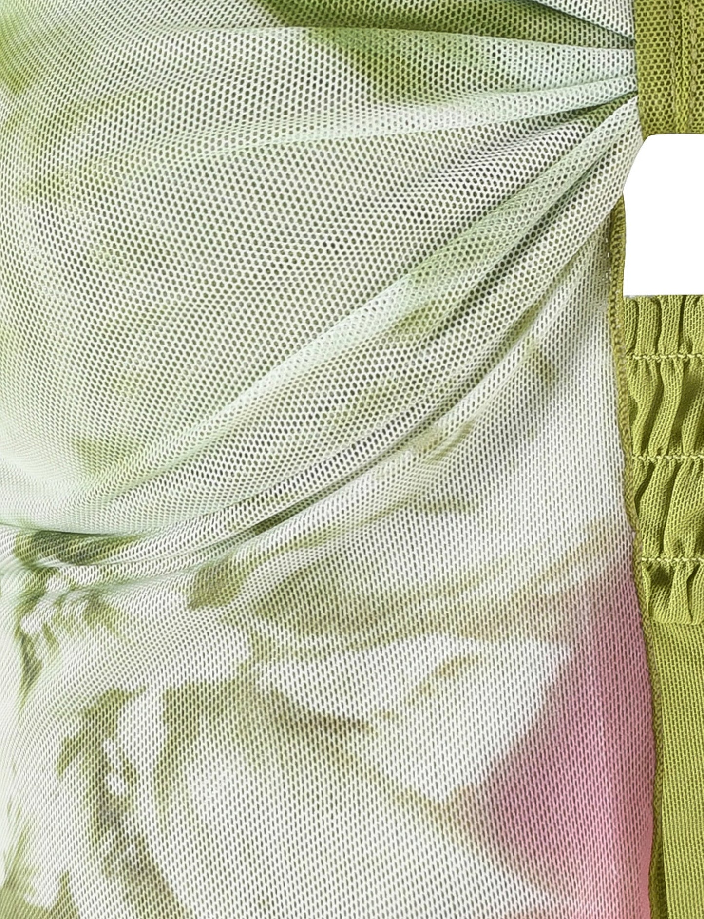 WAVERLY TOP - GREEN : FLORAL : STRIPE