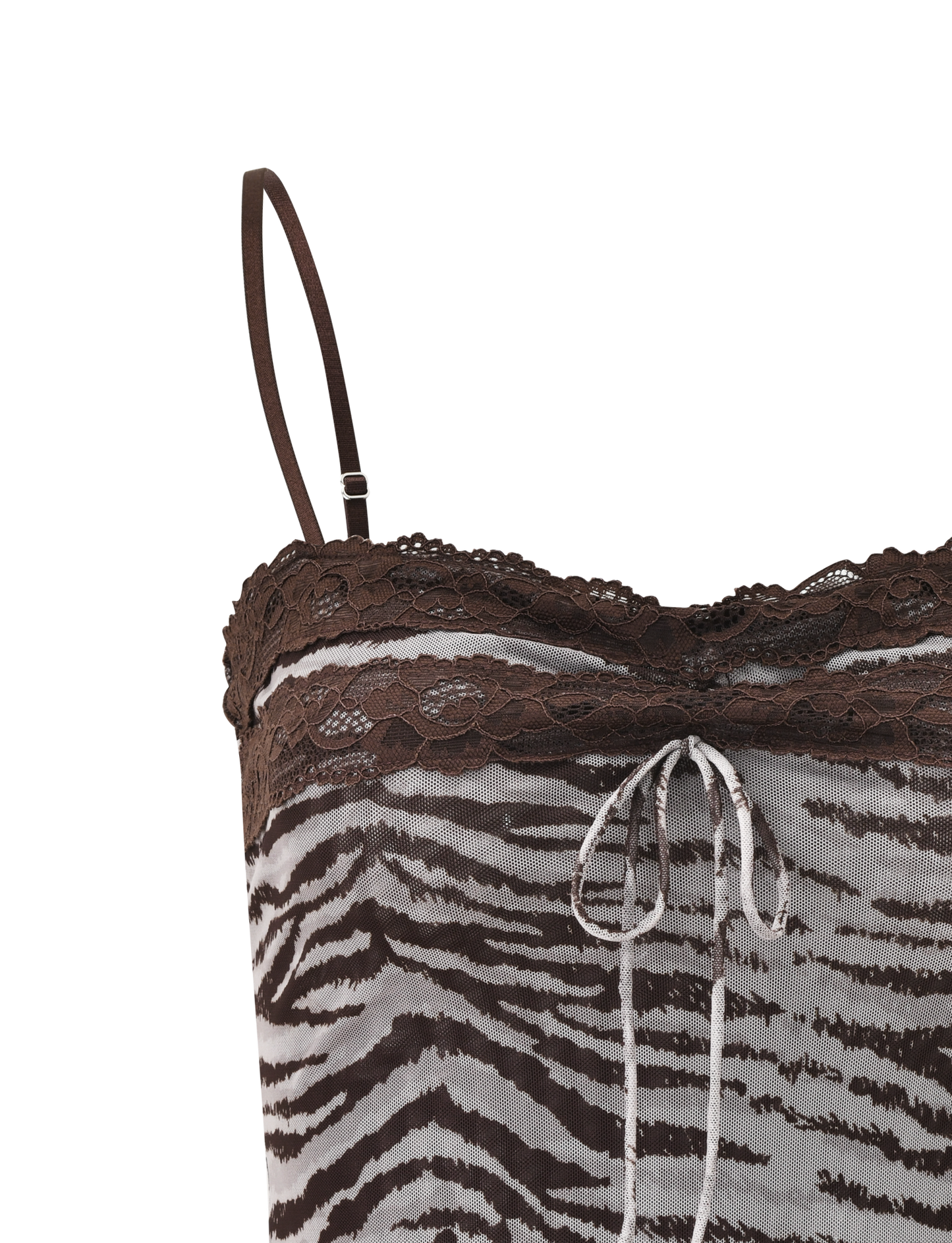 VIRA TOP - NEUTRAL ZEBRA
