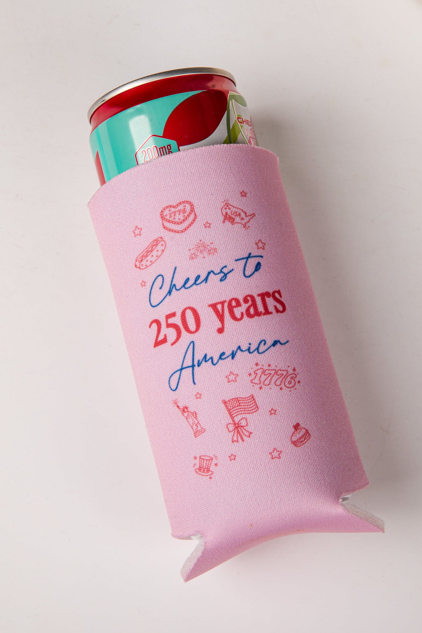 Dress Up 4TH Of July Slim Koozie