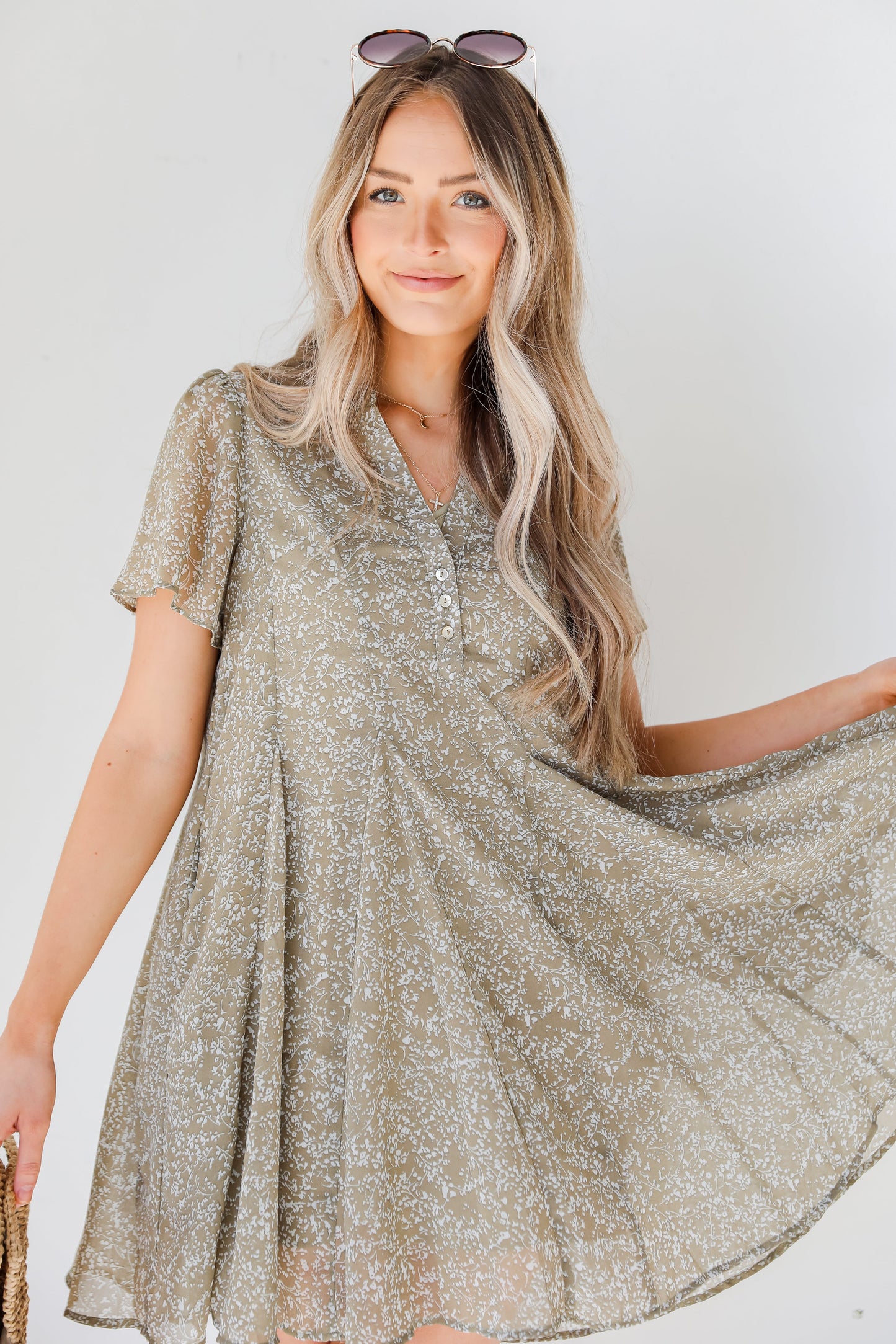 Easily Enchanting Mini Dress