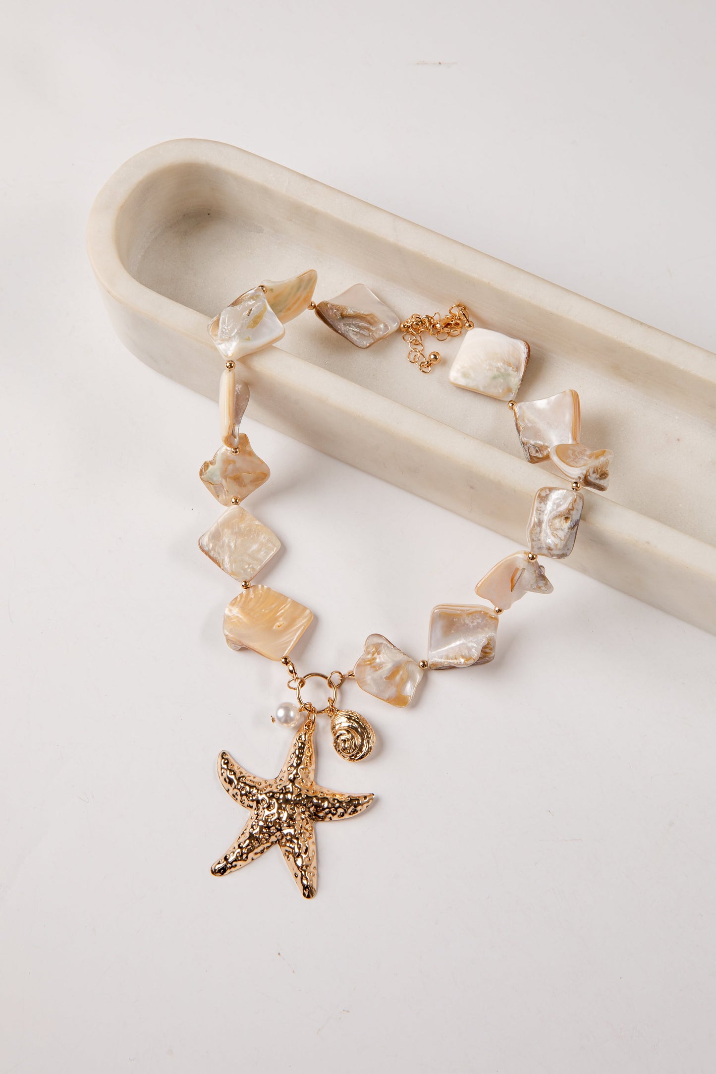 Delaney Starfish Gold Necklace
