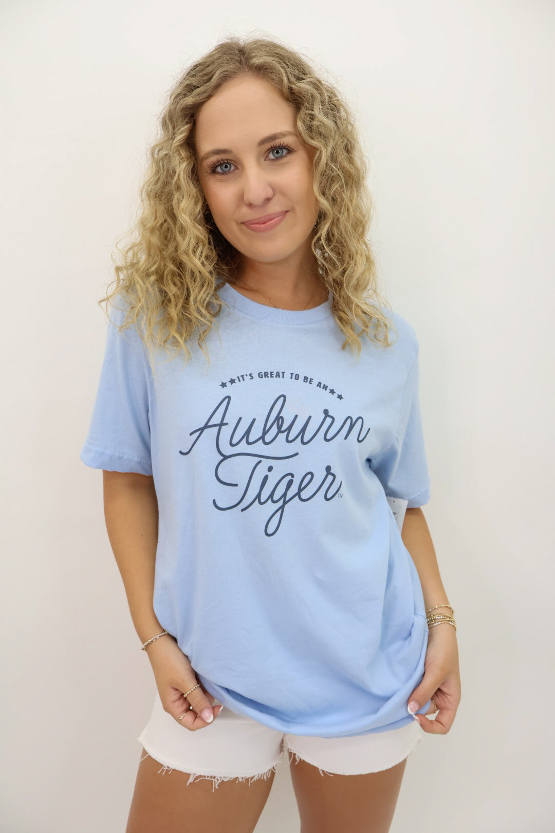 It's Great To Be Auburn Crewneck Tee - Blue