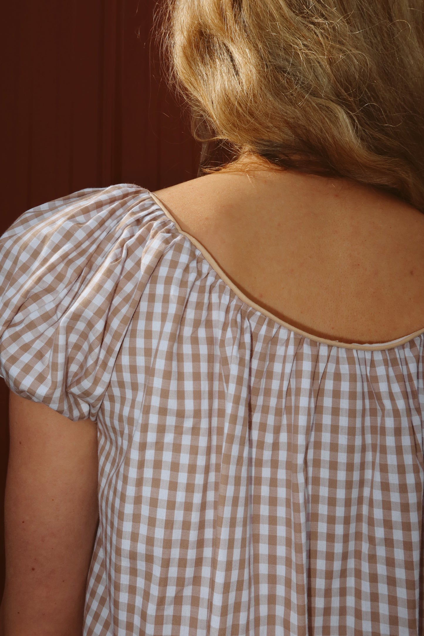 Aspyn Gingham Babydoll