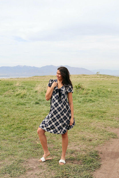 Highland Honey Plaid Dress