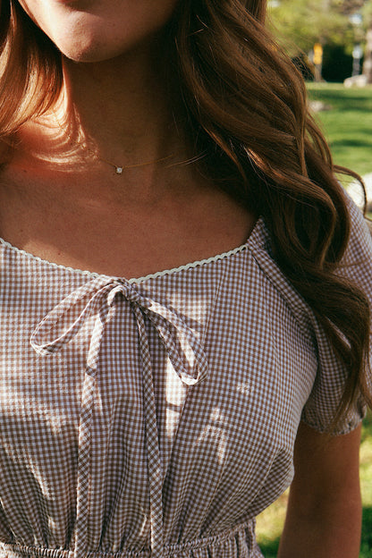 Lissa Gingham Dress