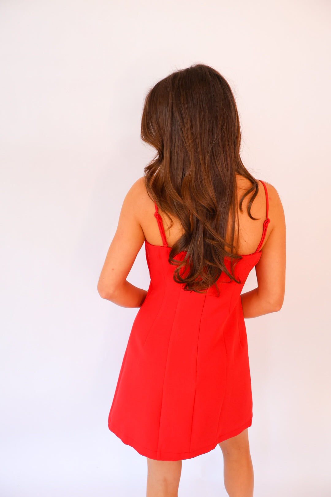 Be My Valentine Bow Mini Dress