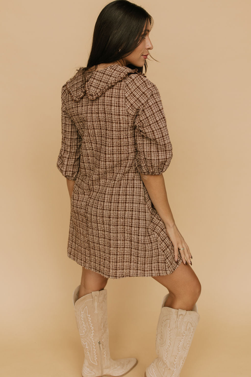 Camden Plaid Shift Dress