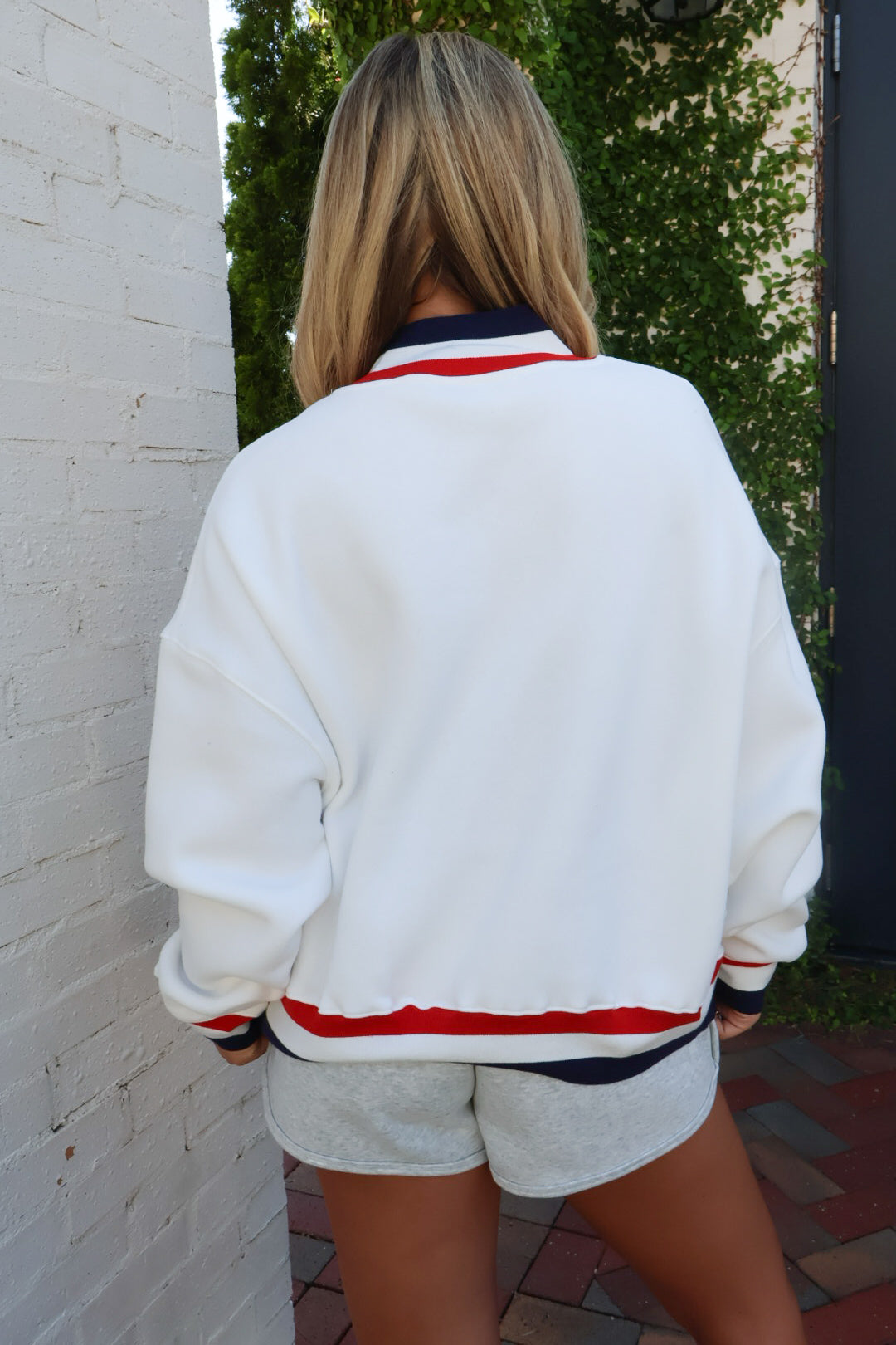 USA Varsity Mockneck Pullover