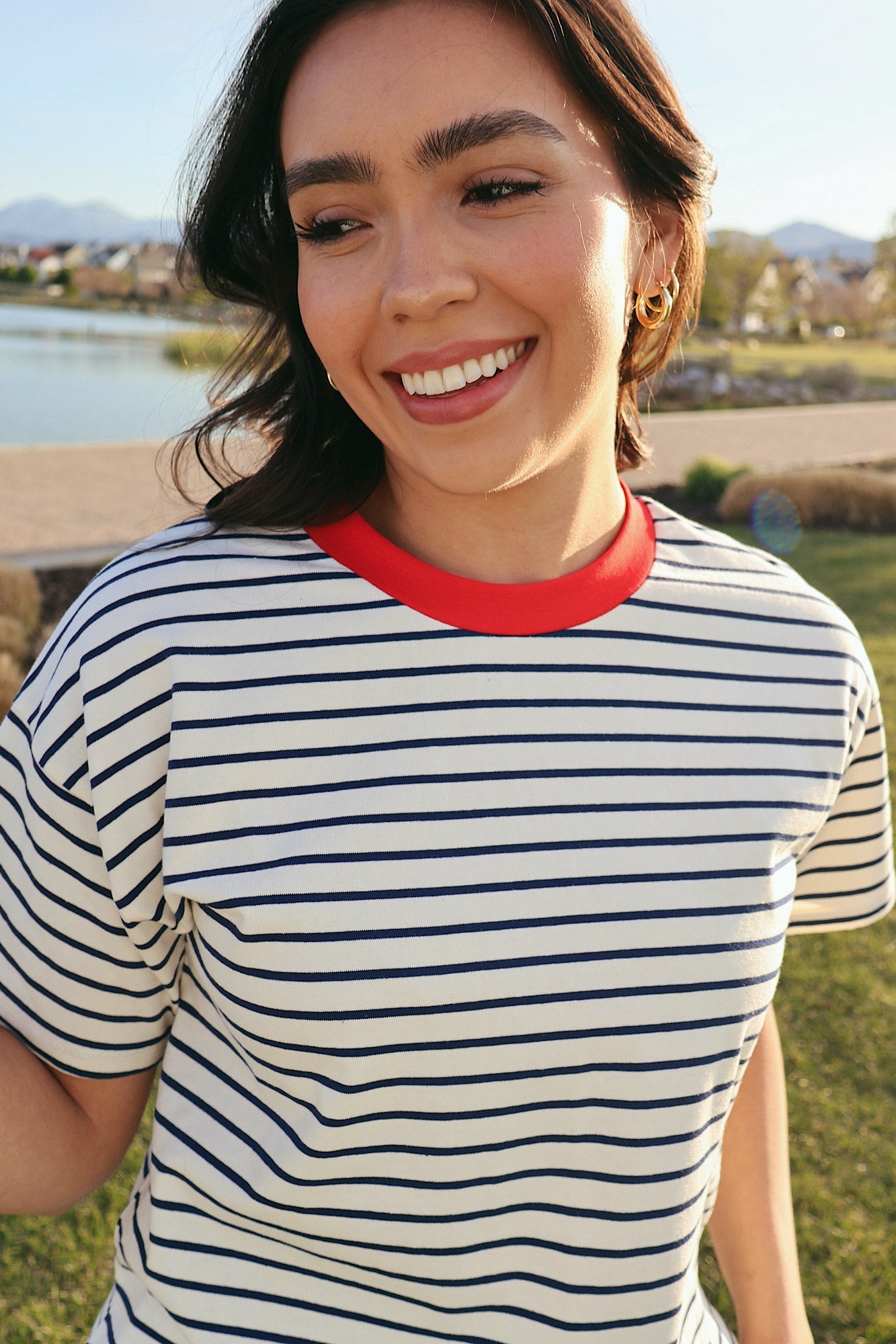 Kendall Stripe Tee