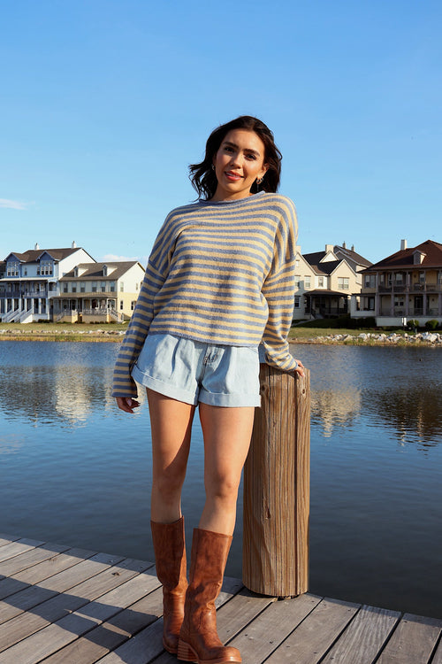 Piper Stripe Pullover