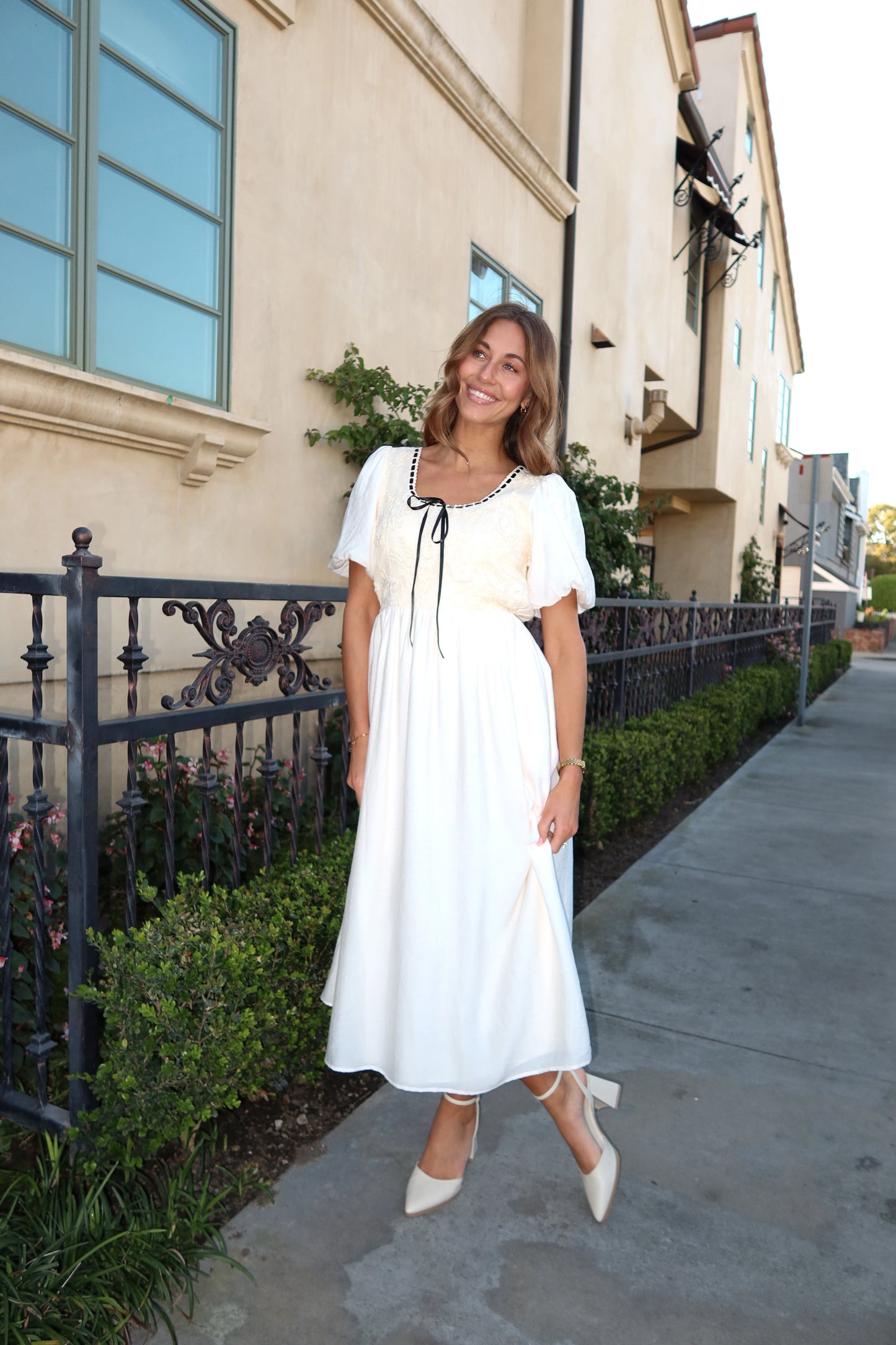 Isla Crochet Ribbon Maxi