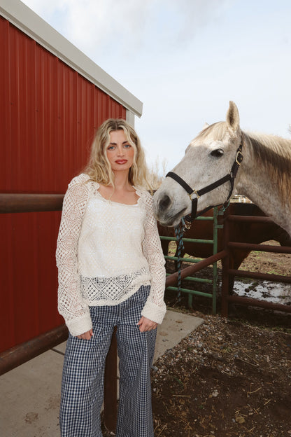 FINAL SALE - High Noon Crochet Top