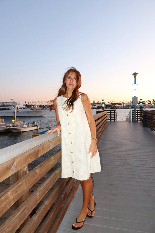 Birdie Polkadot Shift Dress
