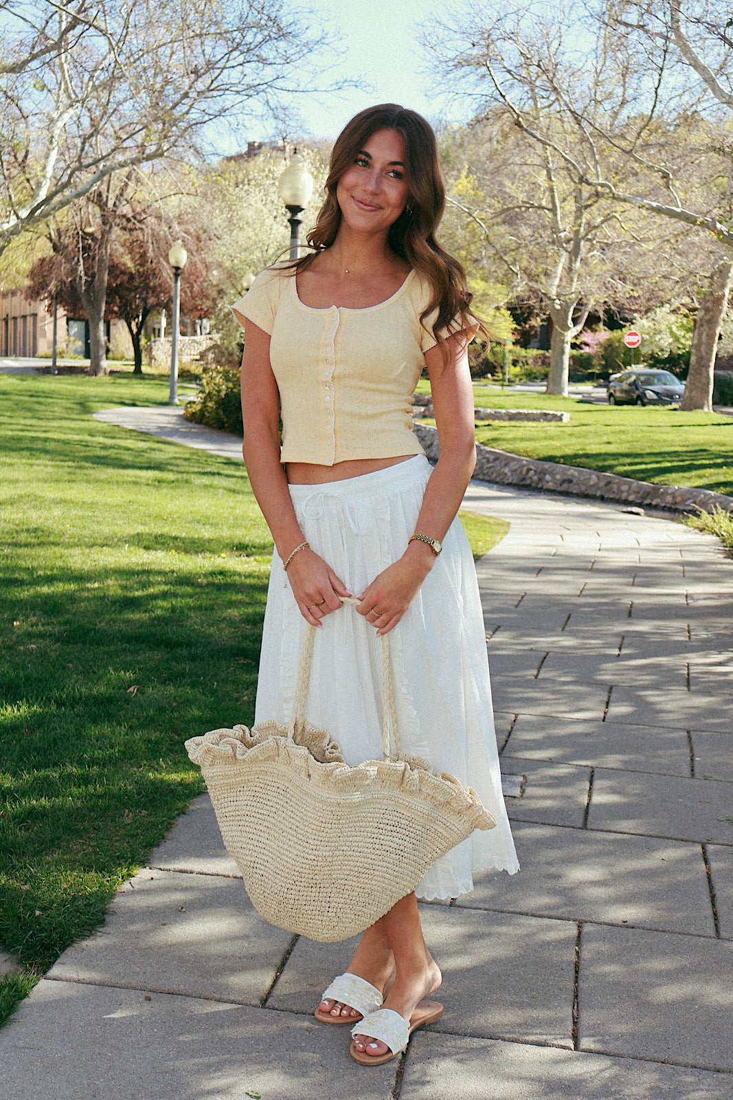 FINAL SALE - Millie Pointelle Top