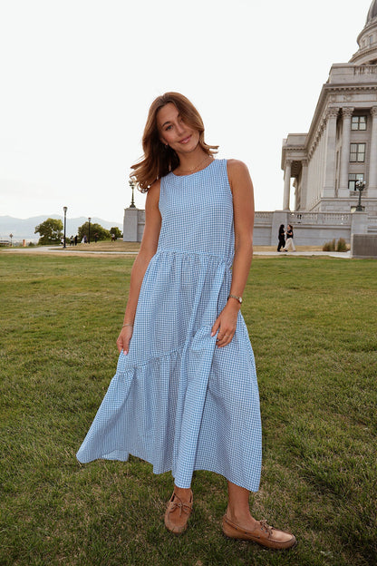 Kennedy Asymmetrical Tie Maxi
