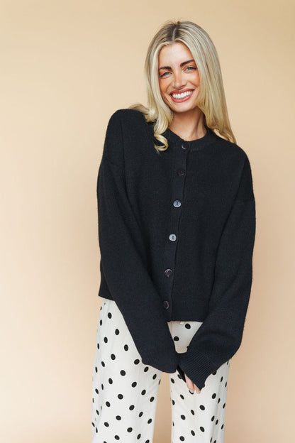 Maren Cardigan in Midnight