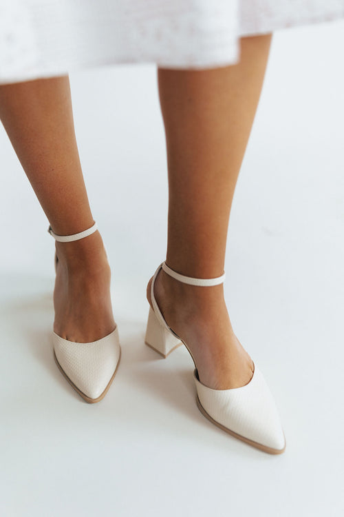 Princess Heels in Ivory