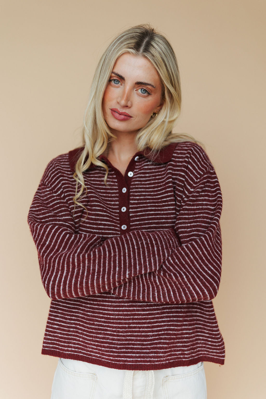 Logan Stripe Henley
