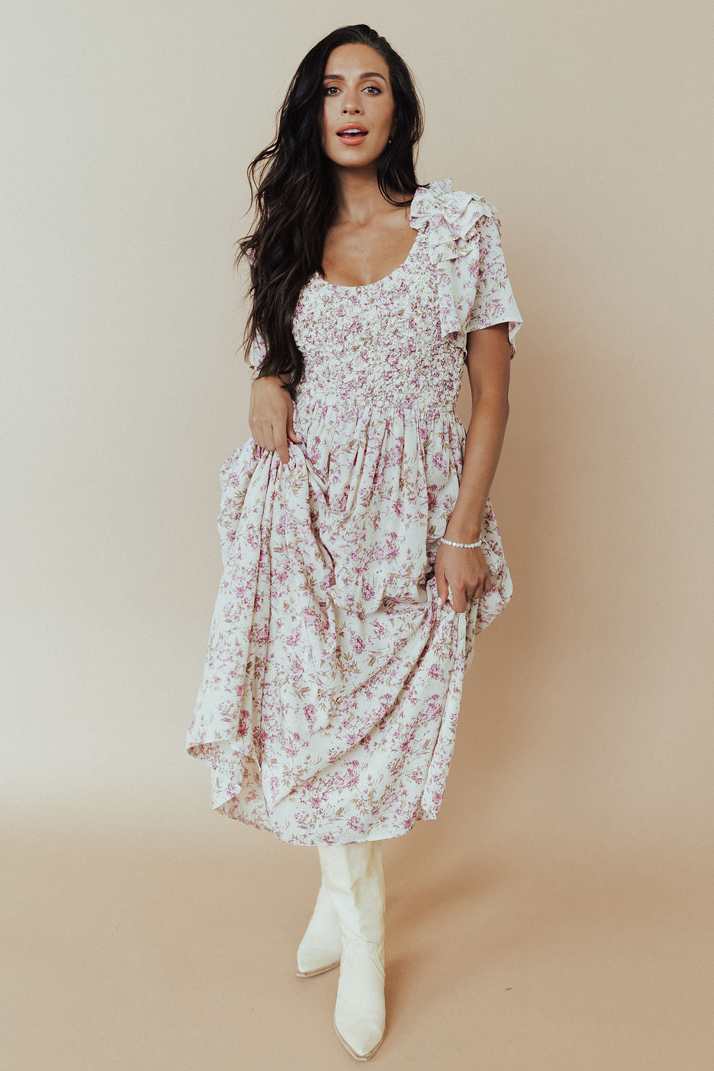 Penelope Floral Midi