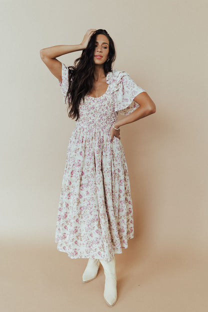 Penelope Floral Midi