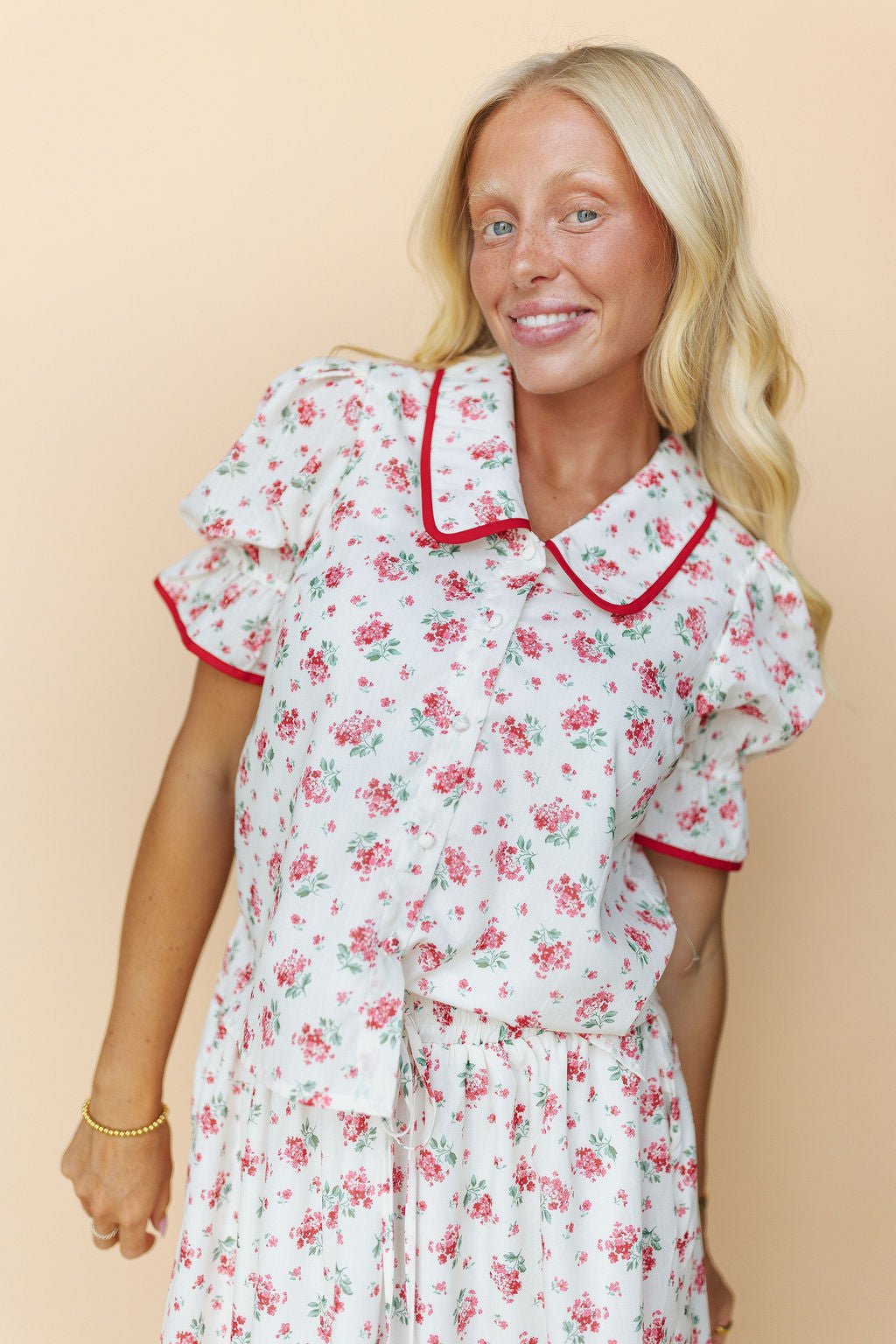 Margaret Floral Top