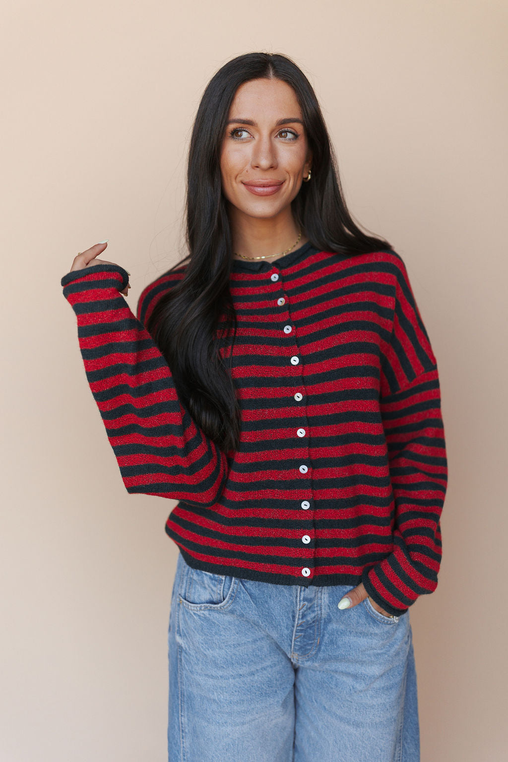 Stripe Piper Cardigan
