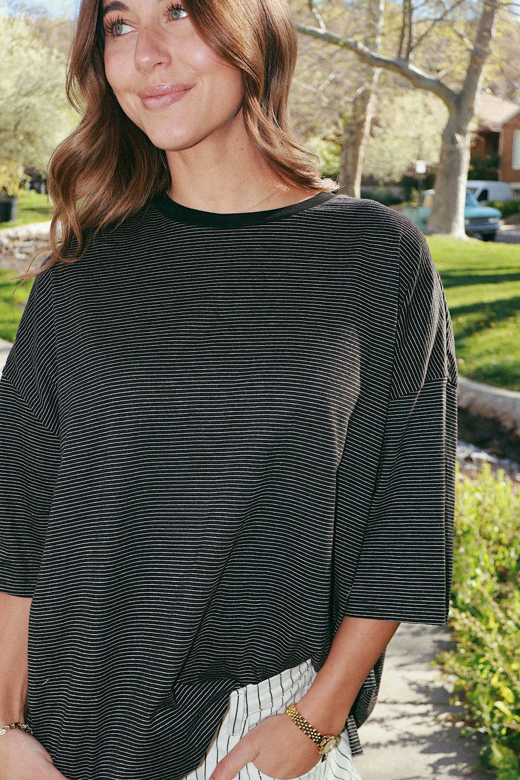Hayden Stripe Tee
