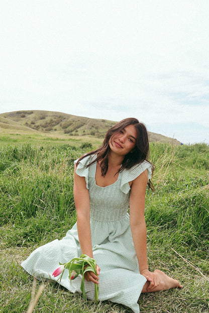 Dorothy Gingham Midi