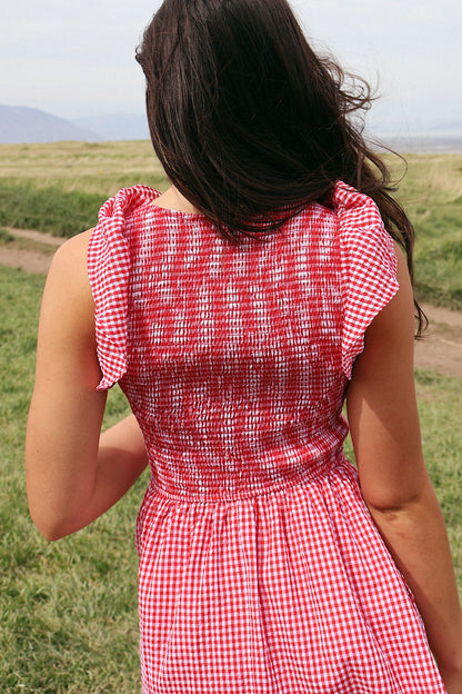 Dorothy Gingham Midi