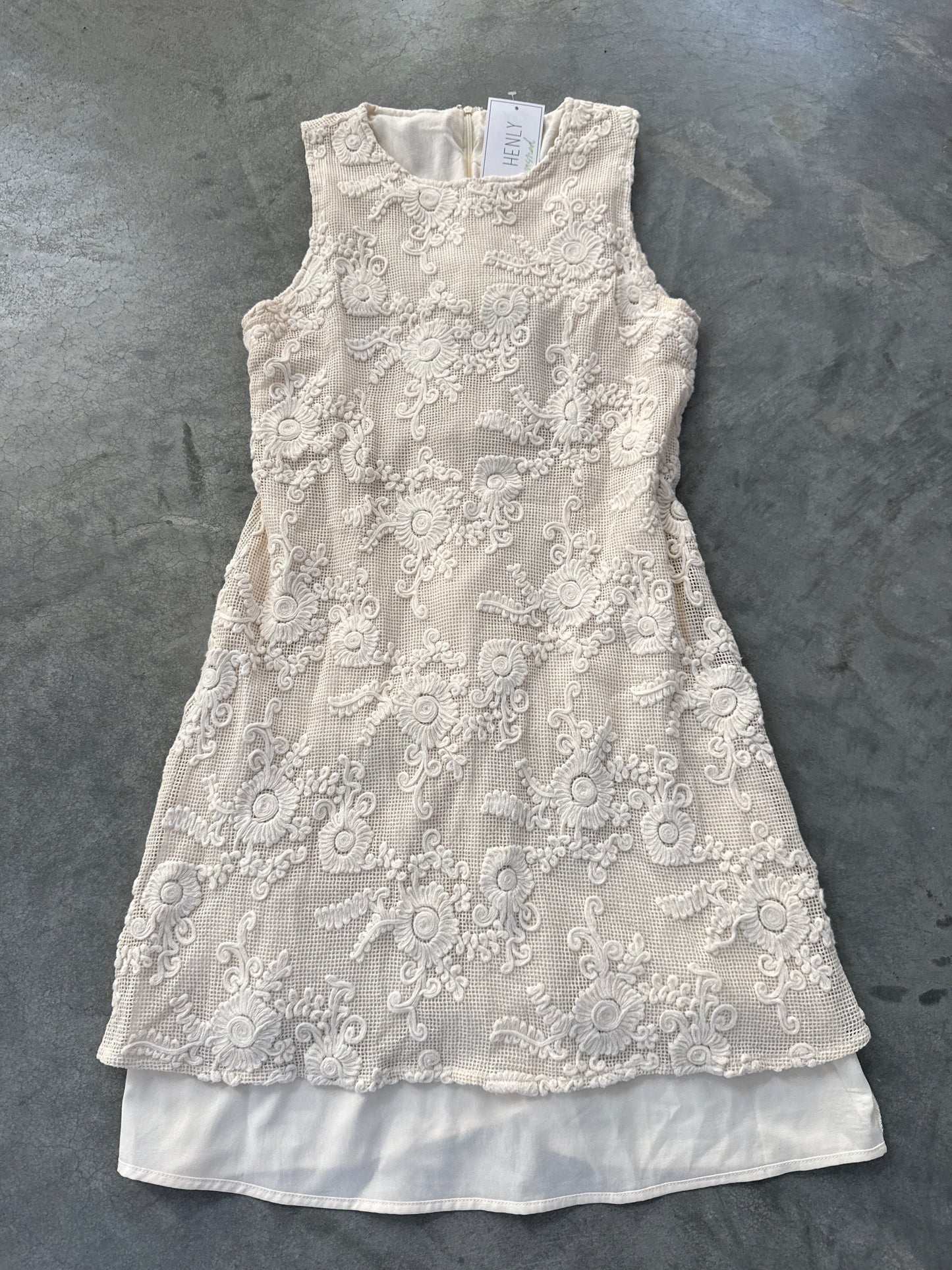 FINAL SALE - FLAWED High Tide Crochet Dress - Small