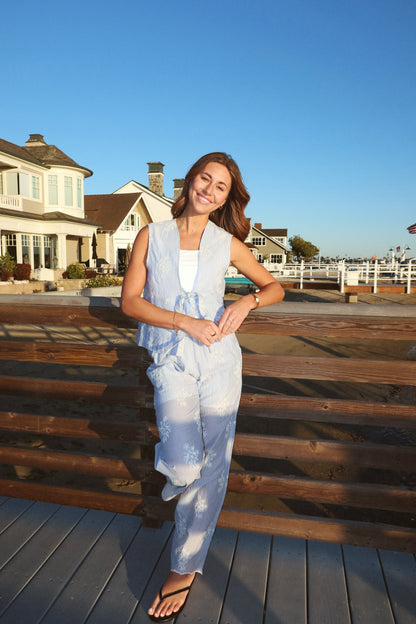 FINAL SALE - Del Mar Embroidered Pants