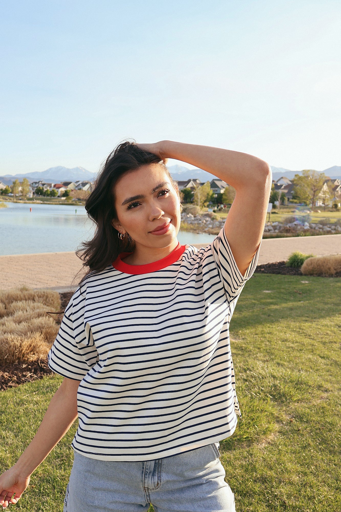 Kendall Stripe Tee
