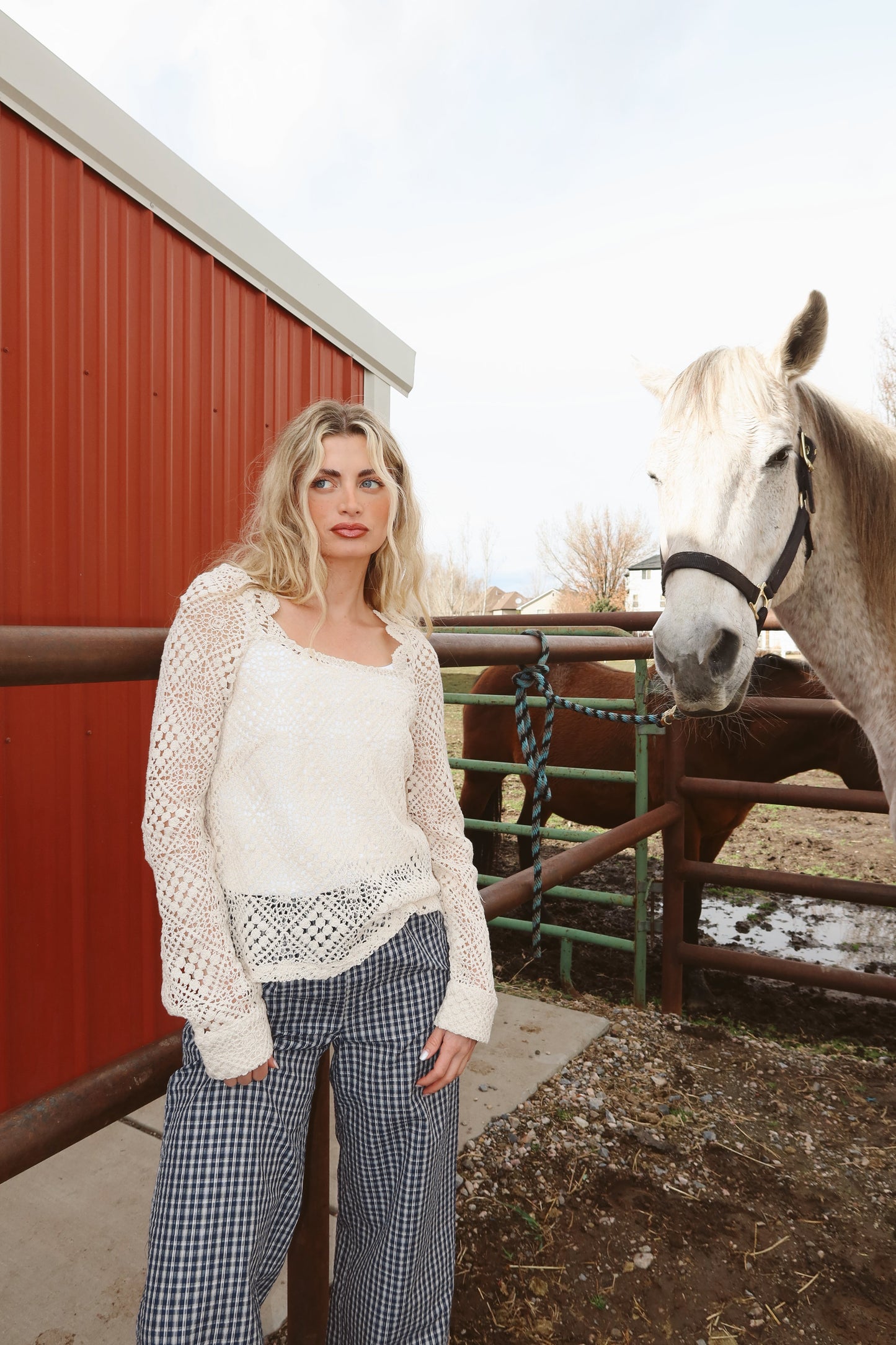 FINAL SALE - High Noon Crochet Top