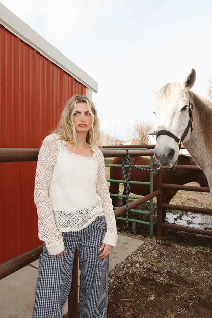 FINAL SALE - High Noon Crochet Top