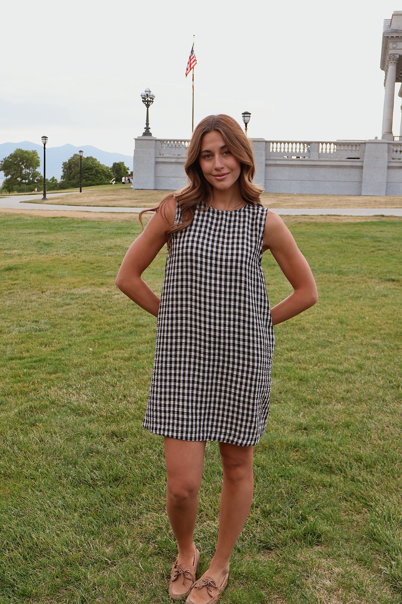 Sweet Annie Gingham Dress