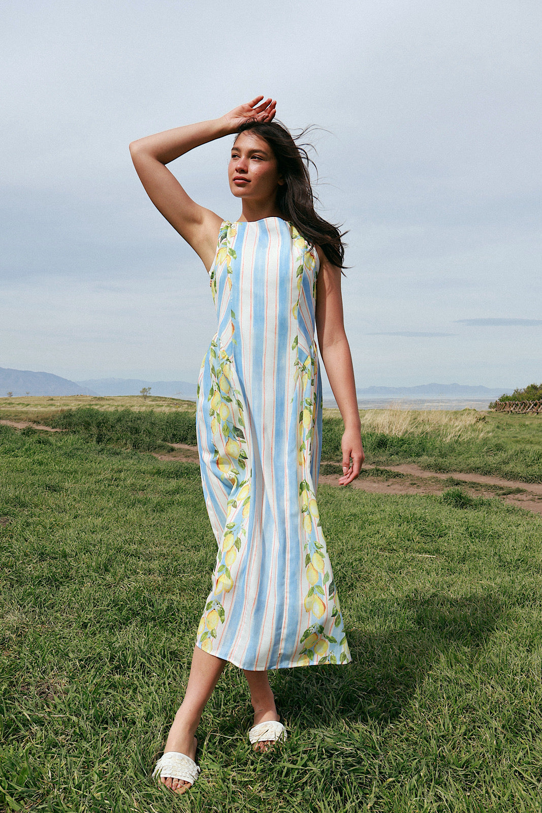 Limoncello Stripe Maxi