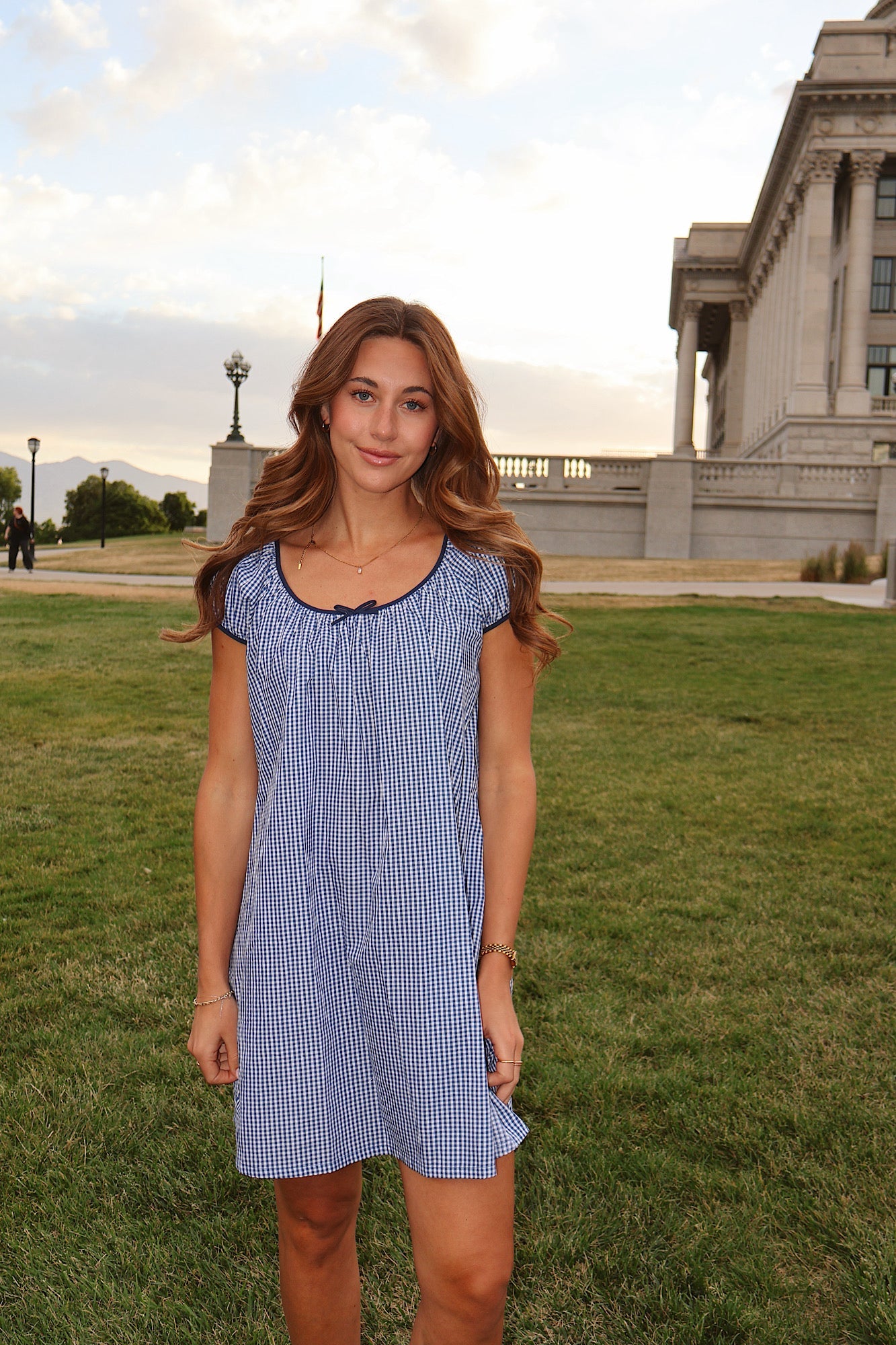 Mckinley Gingham Dress