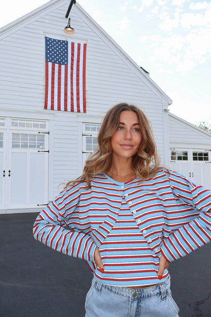 Libby Stripe Cardigan