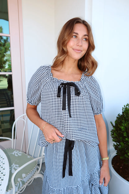 Emmaline Gingham Top