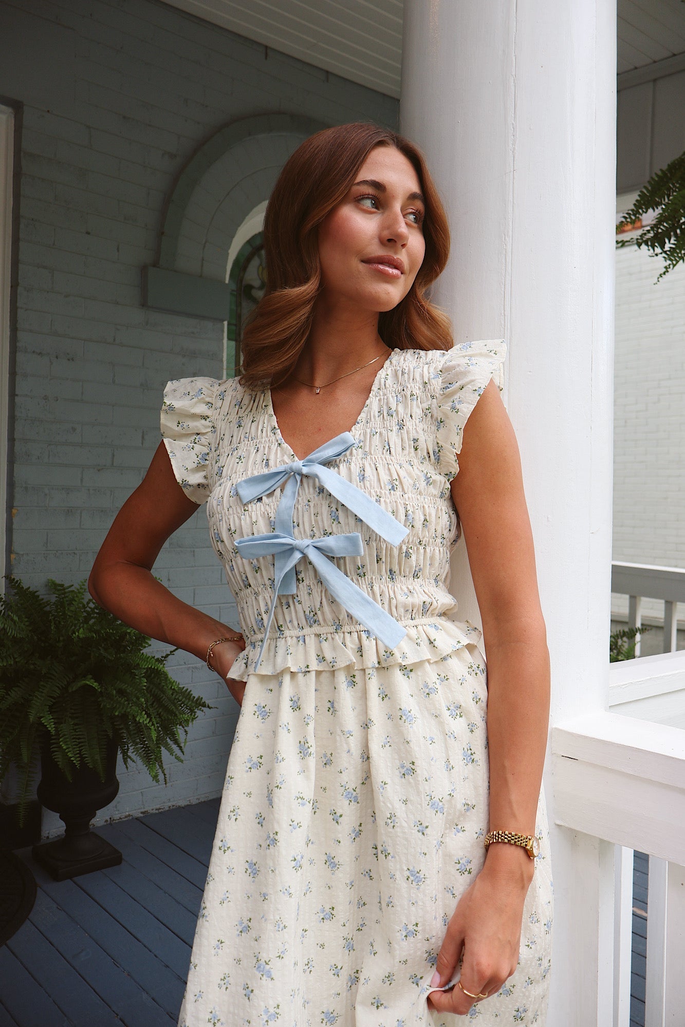 Sunnybrook Floral Midi
